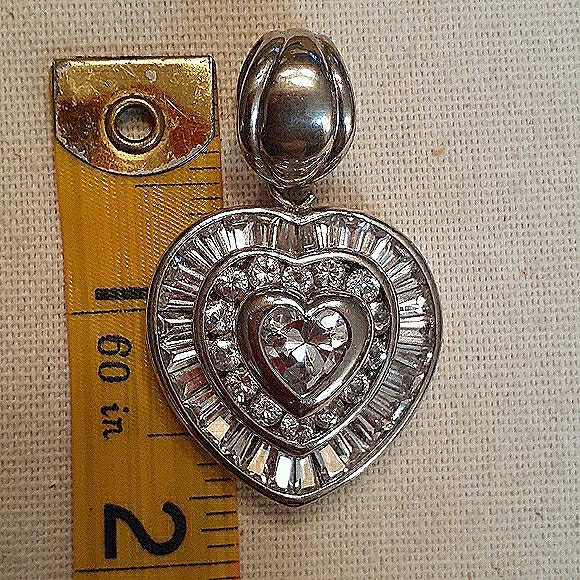 ❤Bold pendant(ONLY) 925 sterling silver - Picture 8 of 11